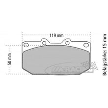 FCP986 Ferodo Bremsbelag