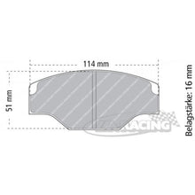 FRP201 Ferodo Bremsbelag