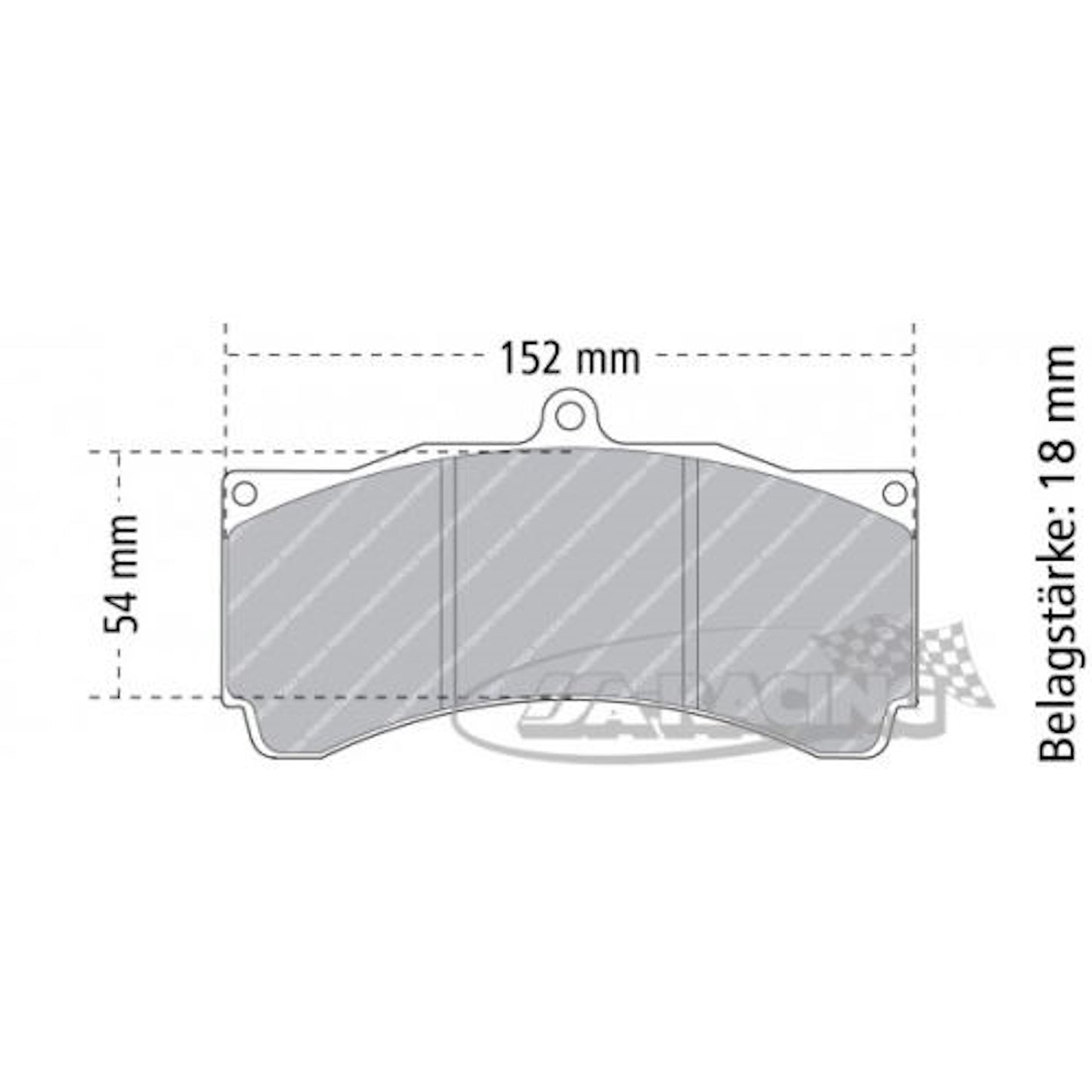 FRP3003 Ferodo Bremsbelag