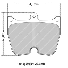 FRP3004 Ferodo Bremsbelag