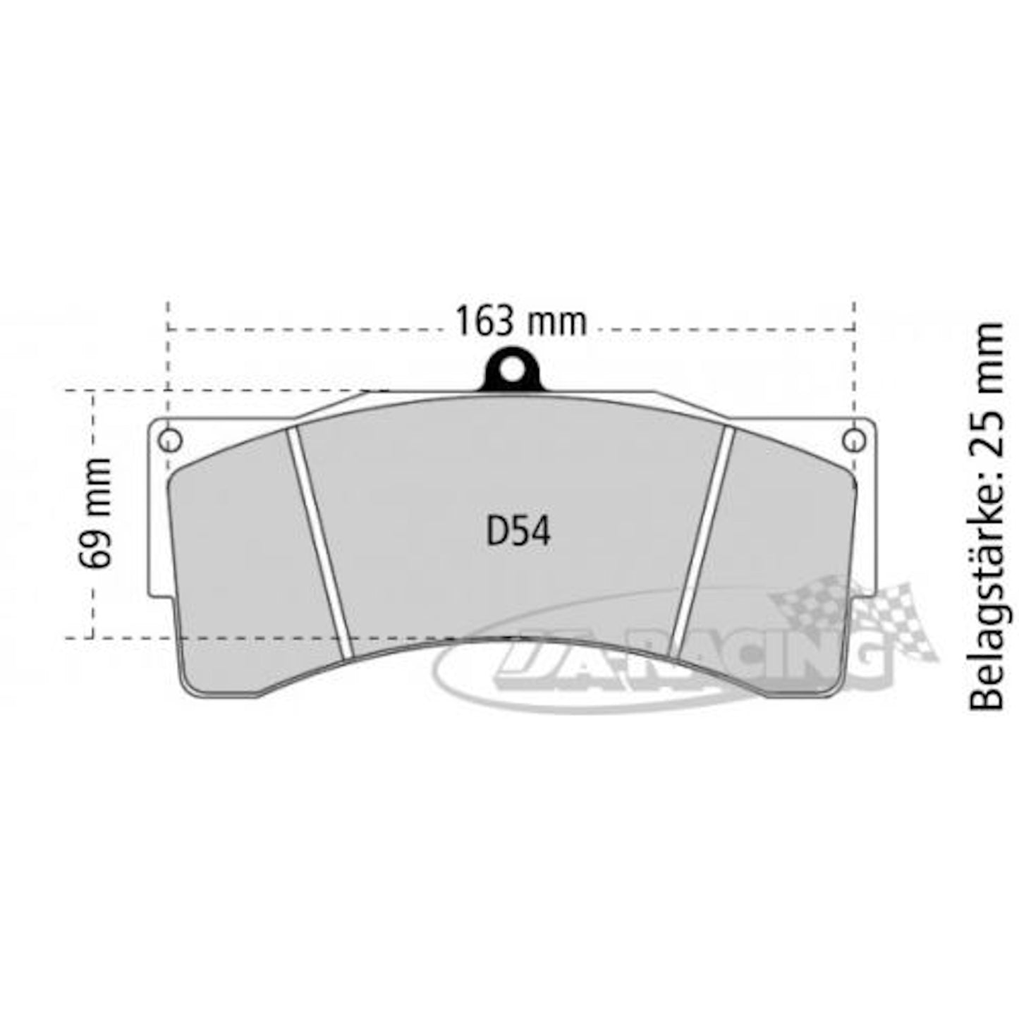 FRP3039 Ferodo Bremsbelag