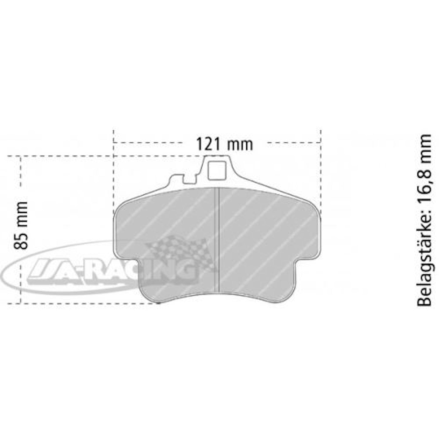 FRP3051 Ferodo Bremsbelag