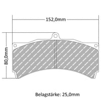 FRP3061 Ferodo Bremsbelag