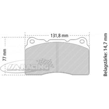 FRP3067 Ferodo Bremsbelag