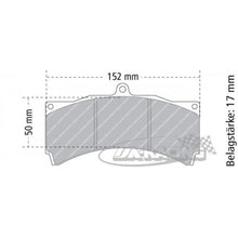 FRP3076 Ferodo Bremsbelag