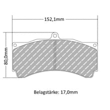 FRP3077 Ferodo Bremsbelag