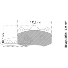 FRP3083 Ferodo Bremsbelag