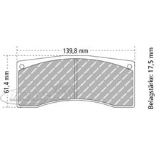 FRP3087 Ferodo Bremsbelag