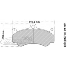 FRP3096 Ferodo Bremsbelag