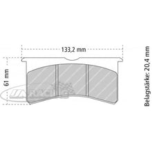 FRP3097 Ferodo Bremsbelag
