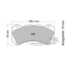 FRP3106 Ferodo Bremsbelag