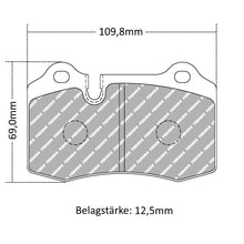 FRP3109 Ferodo Bremsbelag
