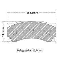 FRP3142 Ferodo Bremsbelag
