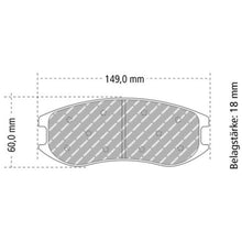 FRP3160 Ferodo Bremsbelag