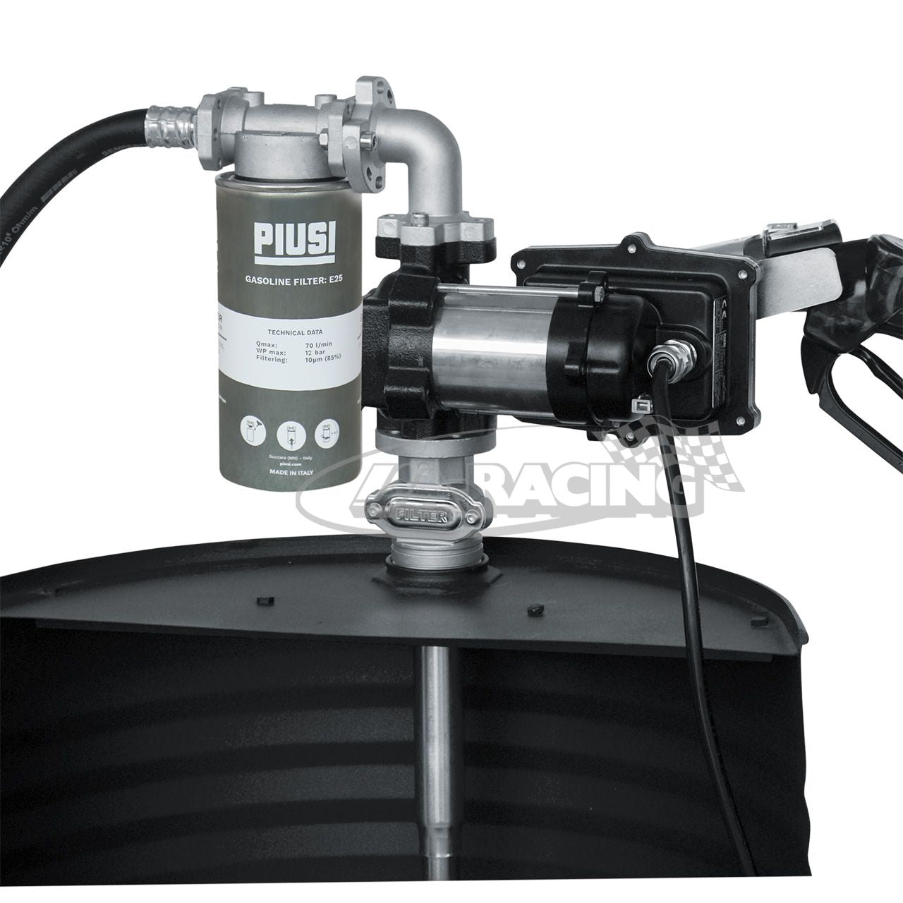 Fasspumpe ATEX, für Benzin/Diesel, 12V