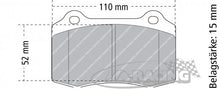 FDS1348 Ferodo Bremsbelag