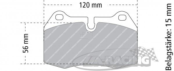 FDS1561 Ferodo Bremsbelag
