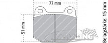 FDS1562 Ferodo Bremsbelag