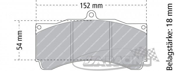 FDSR3003 Ferodo Bremsbelag