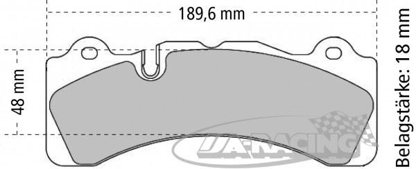 FDSR3099 Ferodo Bremsbelag