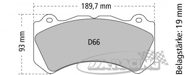 FDSR3106 Ferodo Bremsbelag