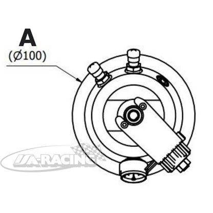 ZERO 175 COLDFIRE/MONNEX, 1- Kammer Aluminiumbehälter mit FIA homologation