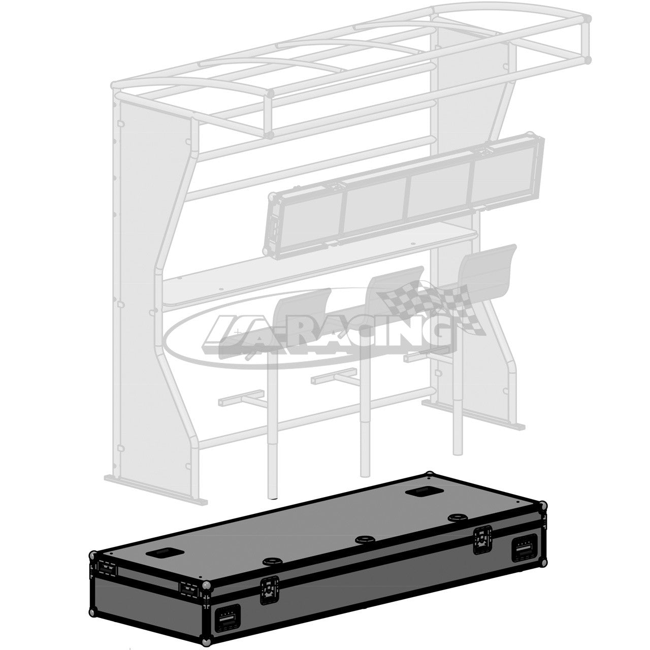 Flightcase für Boxenstand Endurance