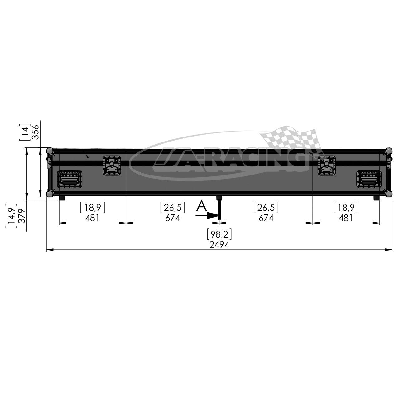 Flightcase für Boxenstand Endurance