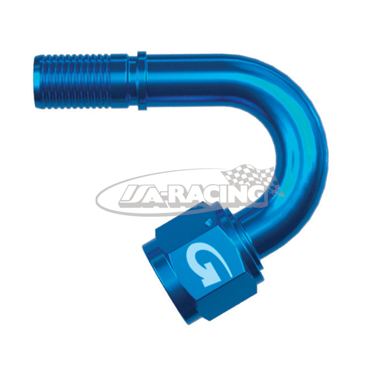 G-Line Aluminium Anschluss Serie 4000 verpressbar, 150 Grad Rohrbogen