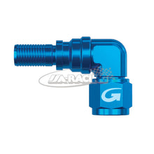 G-Line Aluminium Anschluss Serie 4000 verpressbar, 90 Grad Blockwinkel mit Drehausgleich