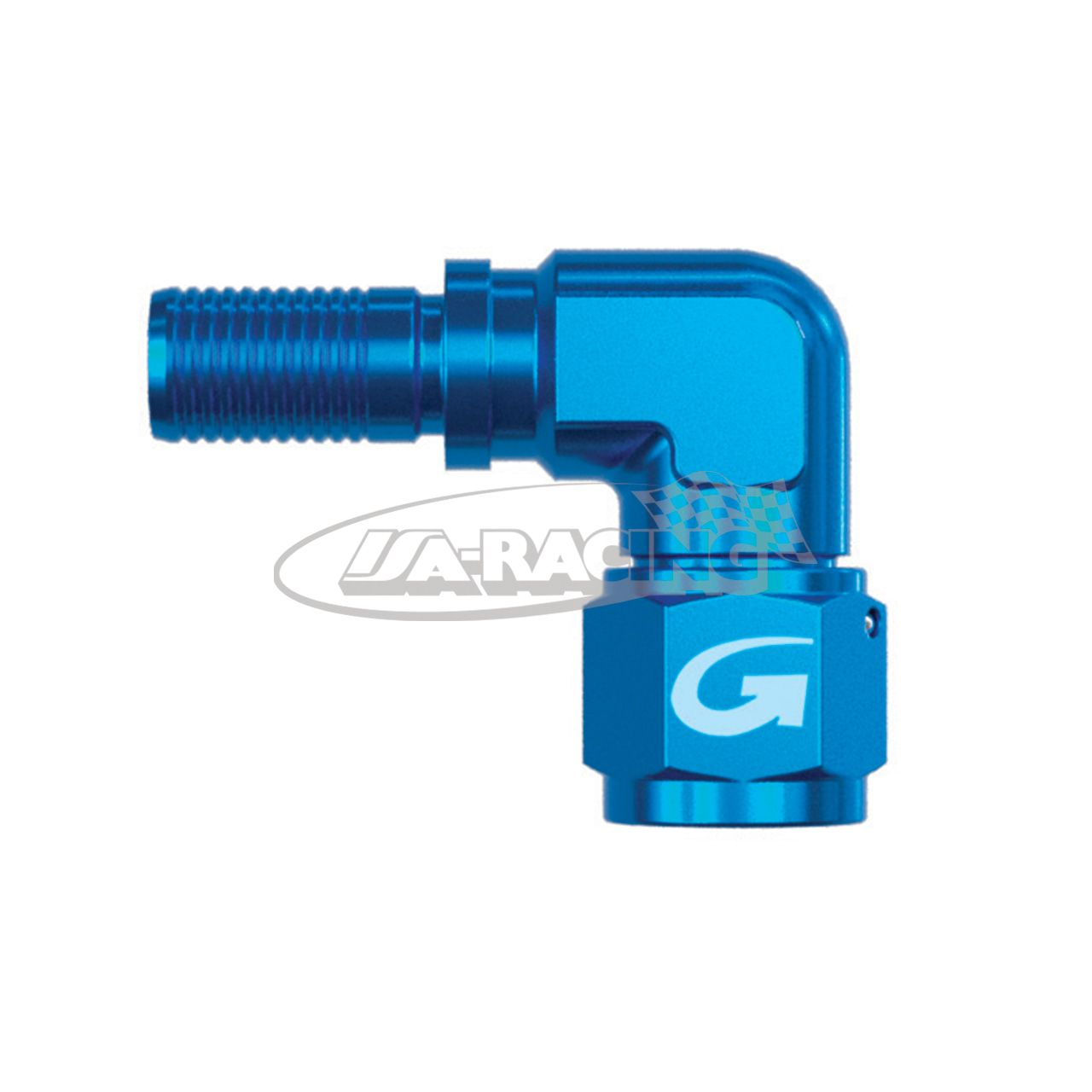 G-Line Aluminium Anschluss Serie 4000 verpressbar, 90 Grad Blockwinkel