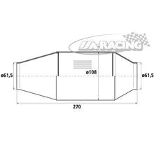 90950092 HJS Universal Tuning Katalysator