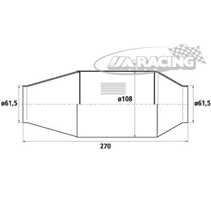 90950092 HJS Universal Tuning Katalysator