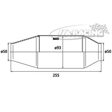 90950097 HJS Universal Tuning Katalysator