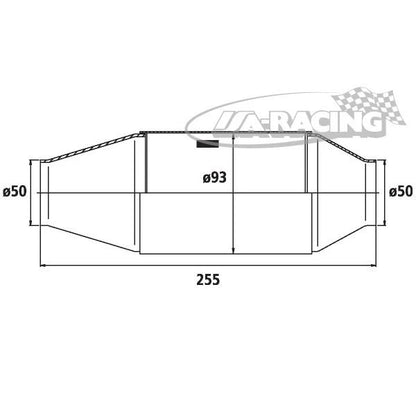 90950097 HJS Universal Tuning Katalysator