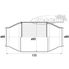 90950099 HJS Universal Tuning Katalysator