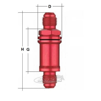 Inline-Ventil D-06 Anschluss