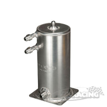 Kraftstoff Catchtank 100 x 220mm, Dash Anschlüsse, 1,5 Liter