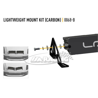 LAZER Lightweight Bonnet Mount Kit, passend für 2x Carbon 6