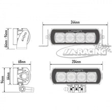 LAZER ST-4 EVO Scheinwerfermodul mit 4 LED