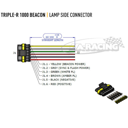 LAZER Triple-R 1000 Beacon, Gen. 2 Scheinwerfermodul mit 8 LED