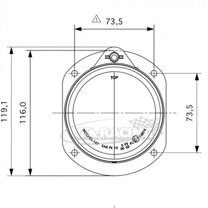 LED Nebelscheinwerfer Ø 90mm NCC®