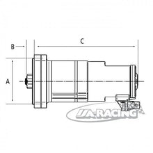 Motorsportanlasser interner Magnetschalter für Austin Mini Cooper bis 1980 A-Serie Motor (ersetzt Schwungmassenstarter)