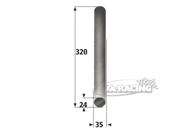OMP Lenkrad 320 ALU S, Ø 320mm, Wildleder