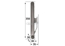 OMP Lenkrad RS, Ø 350mm, Wildleder