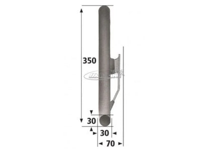 OMP Lenkrad RS, Ø 350mm, Wildleder