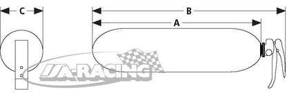 OMP Handlöscher, 2,4 ltr. EcoLifePlus, FIA homologiert, Stahl Behälter