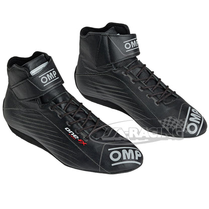 OMP ONE EVO FX Fahrerschuh Leder schwarz