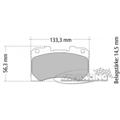 P5000 PFC Bremsbelag