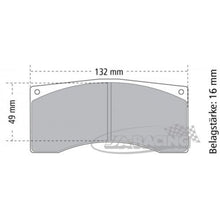 P7700 PFC Bremsbelag
